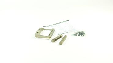SWORKz Motorträger komplett Aluminium 1-Unit-Fit (4 Grad Neigung)